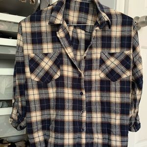 2/$18 deal Flannel top